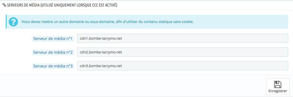 configuration PrestaShop
