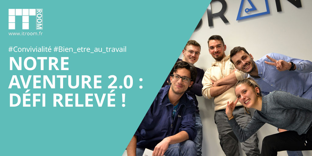 Notre aventure 2.0 : défi relevé !