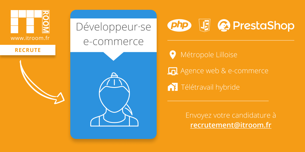 Offre Développeur Web E-commerce (h/f)