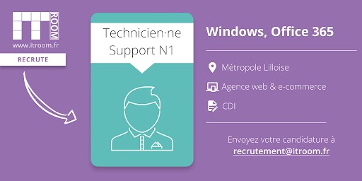 Offre Technicien support N1 (h/f)