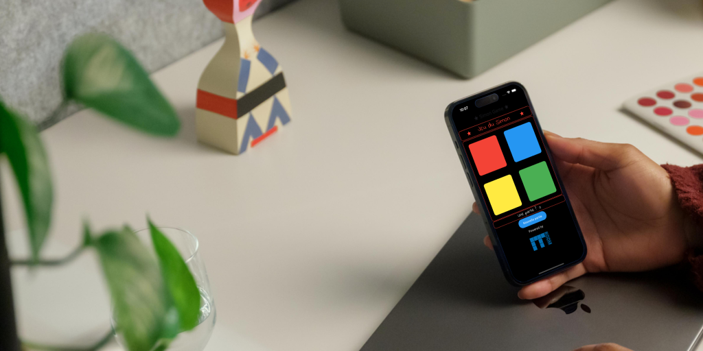 Jeu mythique du Simon – app mobile flutter