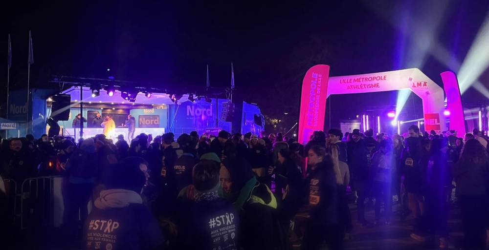 Courir, marcher, s’engager : l’équipe dit non aux violences faites aux femmes