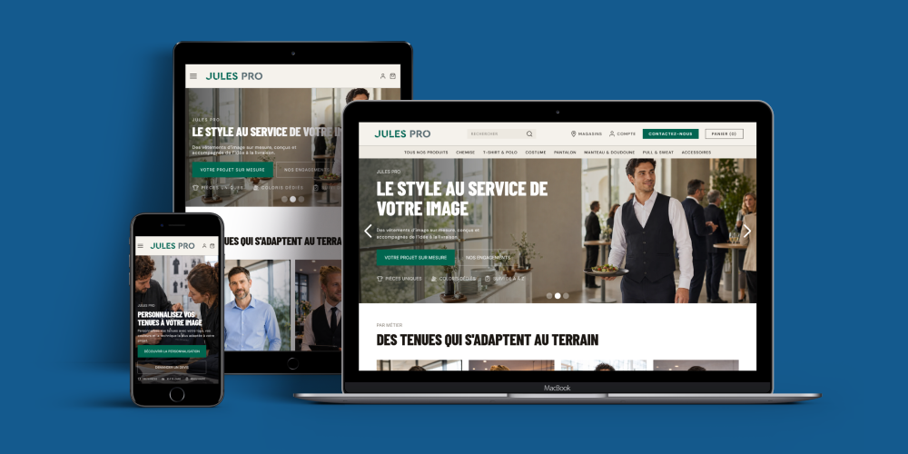 ITRoom et Jules Pro : une plateforme Shopify B2B dédiée aux tenues professionnelles