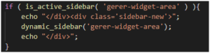 code sidebar 